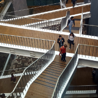 Interior de la Biblioteca del Tec de Monterrey