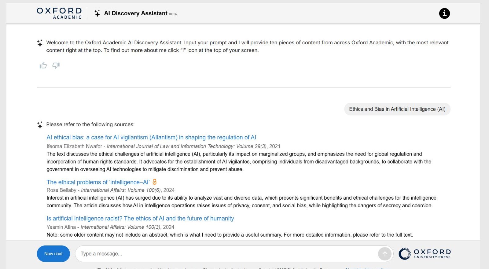 AI Discovery Assistant