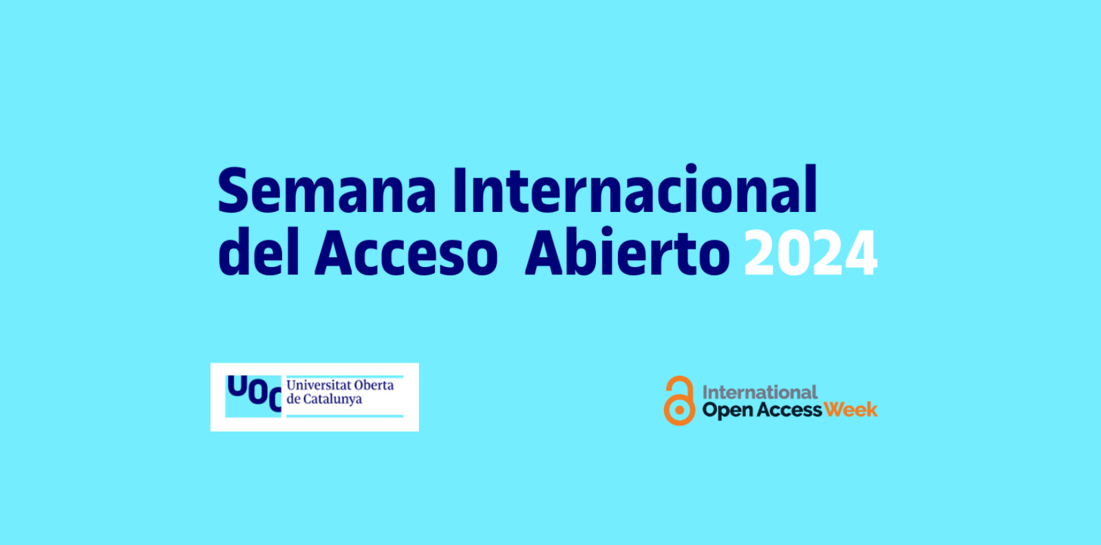 Semana Internacional del Acceso Abierto