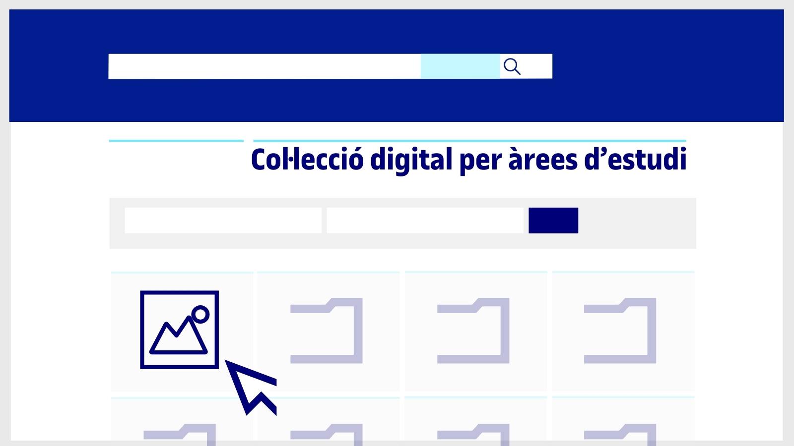 Col·lecció digital per àrees d'estudi