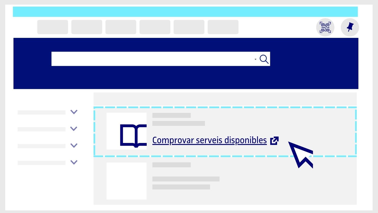 Comprovar serveis disponibles