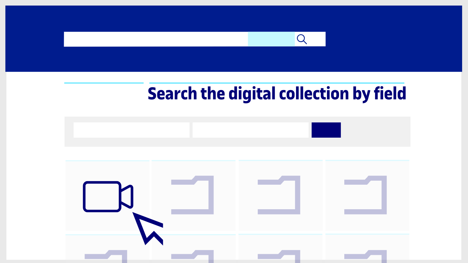 Search the digital collection by field