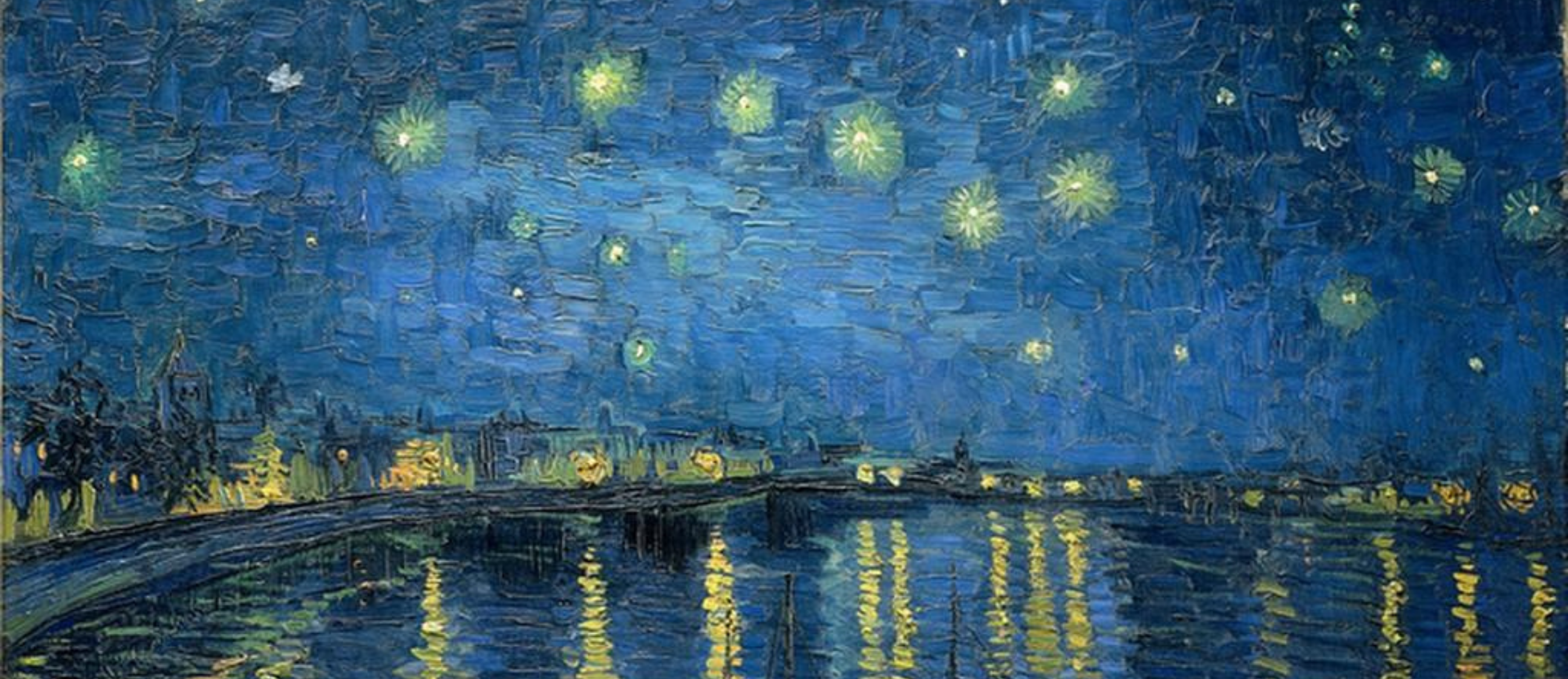 Noche estrellada de Vincent Van Gogh