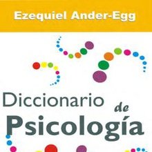 Diccionario de psicología 
