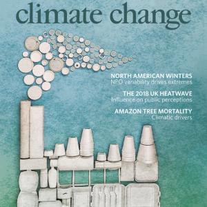 Portada de Nature Climate Change